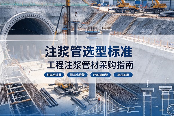 章贡注浆管选型标准