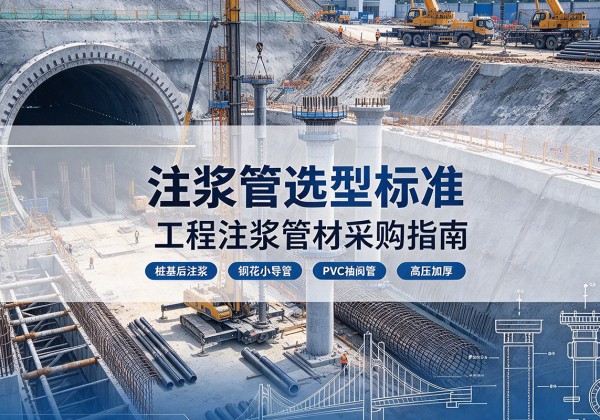章贡注浆管选型标准